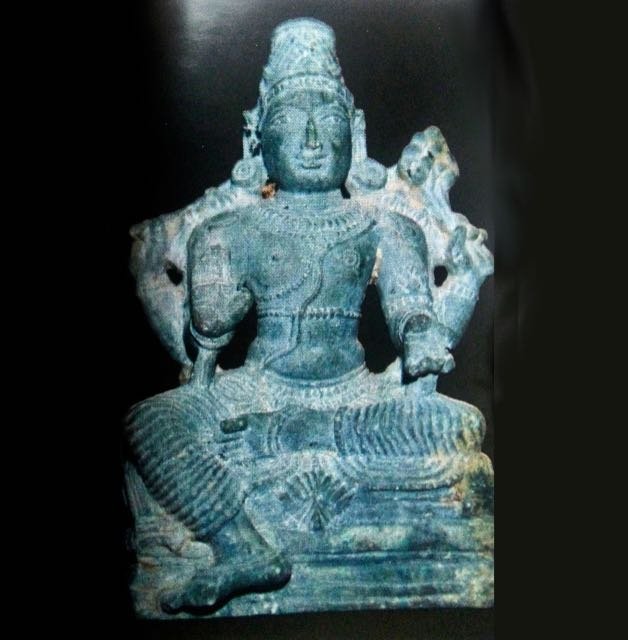 Statue of a Bodhisattva from Sellur, Thirvarur dist. Tamil Nadu