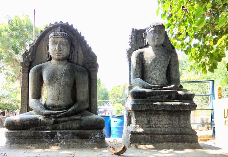 Ancient Buddha statues at Vikkiramangalam, Ariyalur district, Tamil Nadu