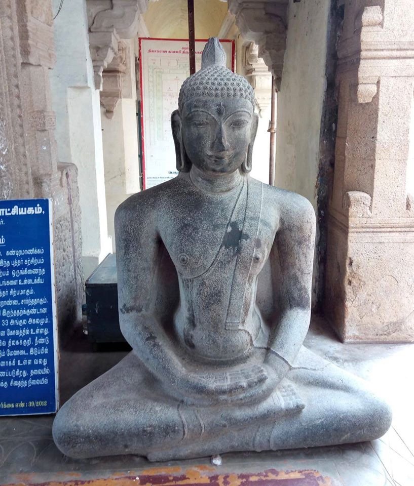 Buddha Statue from Kodavasal Talul, Thiruvarur, Tamil Nadu